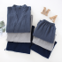 2025 Japanese Kimono Set 100%Cotton Pajamas Two-piece Couple Yukata Loose Men's And Women's Sweat Steaming Suit Home Service Set