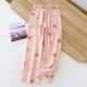 2025 Japanese Spring/Summer New Women's Pajama Pants 100% Cotton Crepe Pants Sweet and Cute Pajama Ladies Loose Home Pants 2025 Japanese Spring/Summer New Women's Pajama Pants 100% Cotton Crepe Pants Sweet and Cute Pajama Ladies Loose Home Pants