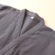 2025 Japanese New Spring/Summer Couple Kimono Robe 100% Cotton Crepe Cloth Men's and Women's Bathrobe Thin Home Sleeping Robe 2025 Japanese New Spring/Summer Couple Kimono Robe 100% Cotton Crepe Cloth Men's and Women's Bathrobe Thin Home Sleeping Robe