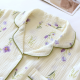 2025 Japanese Spring/Summer New Women's Pajama Set 100% Cotton Crepe Long Sleeve Two Piece Thin Home Fury Pajamas Ladies 2025 Japanese Spring/Summer New Women's Pajama Set 100% Cotton Crepe Long Sleeve Two Piece Thin Home Fury Pajamas Ladies
