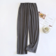 2025 Japanese New Autumn/Winter Couple Sleeper Pants, Men's and Women's Striped Home Sleeper Pants, Velvet Loose Large Pants 2025 Japanese New Autumn/Winter Couple Sleeper Pants, Men's and Women's Striped Home Sleeper Pants, Velvet Loose Large Pants