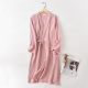 New spring and autumn Japanese kimono robe couple cotton crepe bathrobe men and women kimono robe robes for women sleepwear New spring and autumn Japanese kimono robe couple cotton crepe bathrobe men and women kimono robe robes for women sleepwear