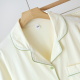 2025 Summer New Women's Pajama Set 100% Knitted Cotton Short Sleeve Shorts Two Piece Cardigan Solid Color Casual Large Homewear 2025 Summer New Women's Pajama Set 100% Knitted Cotton Short Sleeve Shorts Two Piece Cardigan Solid Color Casual Large Homewear