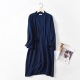 New spring and autumn Japanese kimono robe couple cotton crepe bathrobe men and women kimono robe robes for women sleepwear New spring and autumn Japanese kimono robe couple cotton crepe bathrobe men and women kimono robe robes for women sleepwear